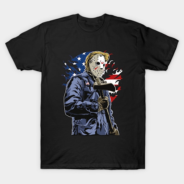 American Killer T-Shirt by GoshaDron